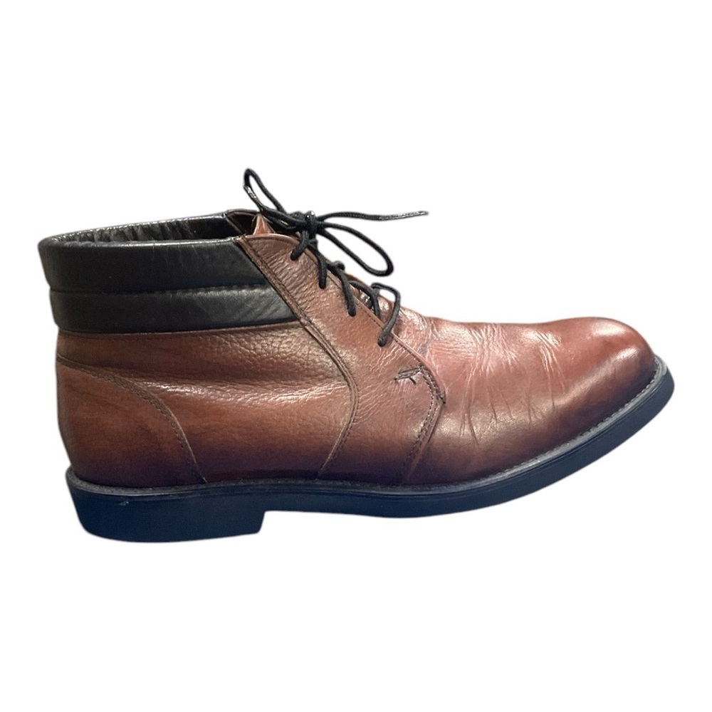 🥿 Mason Brown Leather Ankle Boots 👞 Men’s Size 10.5 - Picture 3 of 5